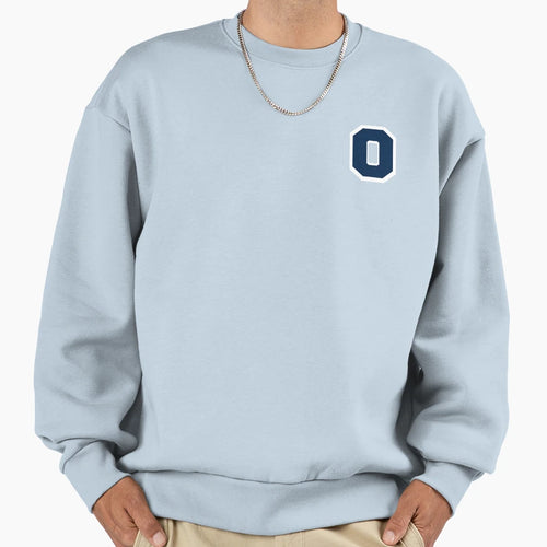 Oxford Strong Blue White Sweatshirt - Graphic Print Unisex - T-Shirt, Sweatshirt, Hoodie