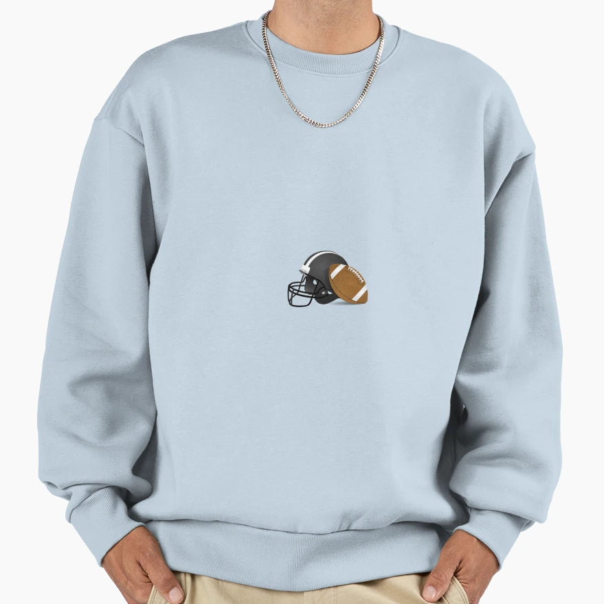 American Football Sweatshirt - Graphic Print Men Women - T-Shirt, Sweatshirt, Hoodie