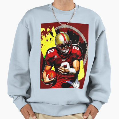Quarterback American Football Sweatshirt - Graphic Print for Adults - T-Shirt, Sweatshirt, Hoodie