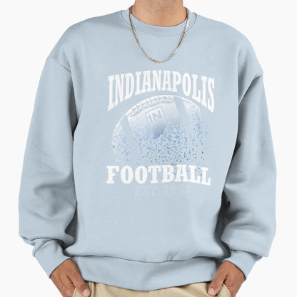 Indianapolis Football 6 Sweatshirt - Fun Novelty Design for Adults - T-Shirt, Sweatshirt, Hoodie