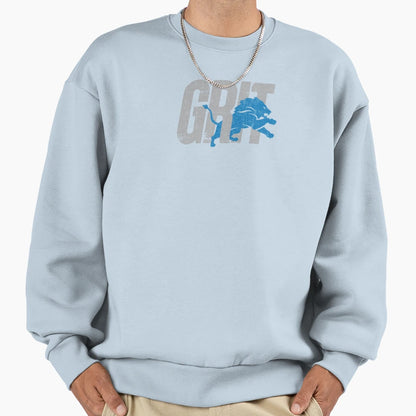 Detroit Grit Variant Sweatshirt - Casual Everyday Wear Unisex - T-Shirt, Sweatshirt, Hoodie