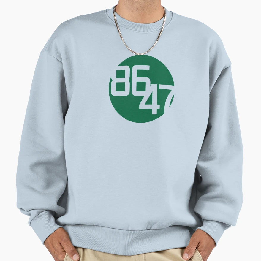 86 47 Dark Green Dot Sweatshirt - Minimalist Print Men Women - T-Shirt, Sweatshirt, Hoodie