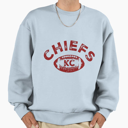 Art Kansas City Chiefs Sweatshirt - Minimalist Print Men Women - T-Shirt, Sweatshirt, Hoodie