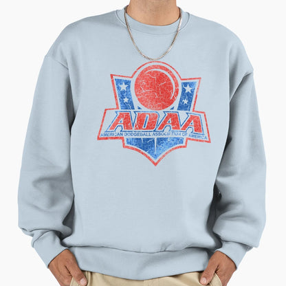 Adaa American Dodgeball Sweatshirt - Novelty Apparel for Adults - T-Shirt, Sweatshirt, Hoodie
