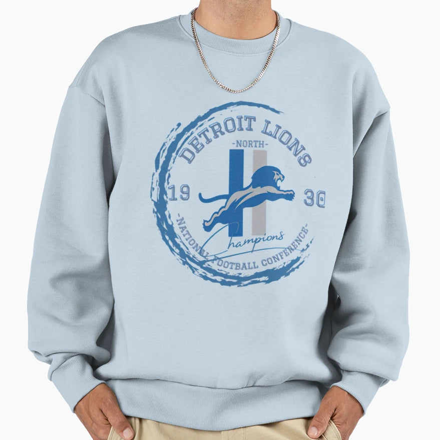 Football Detroit Lions Sweatshirt - Trendy Graphic Men Women - T-Shirt, Sweatshirt, Hoodie