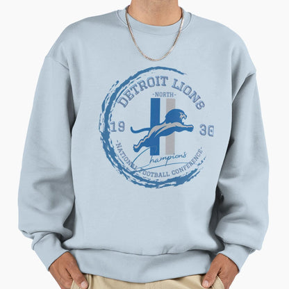 Football Detroit Lions Sweatshirt - Trendy Graphic Men Women - T-Shirt, Sweatshirt, Hoodie