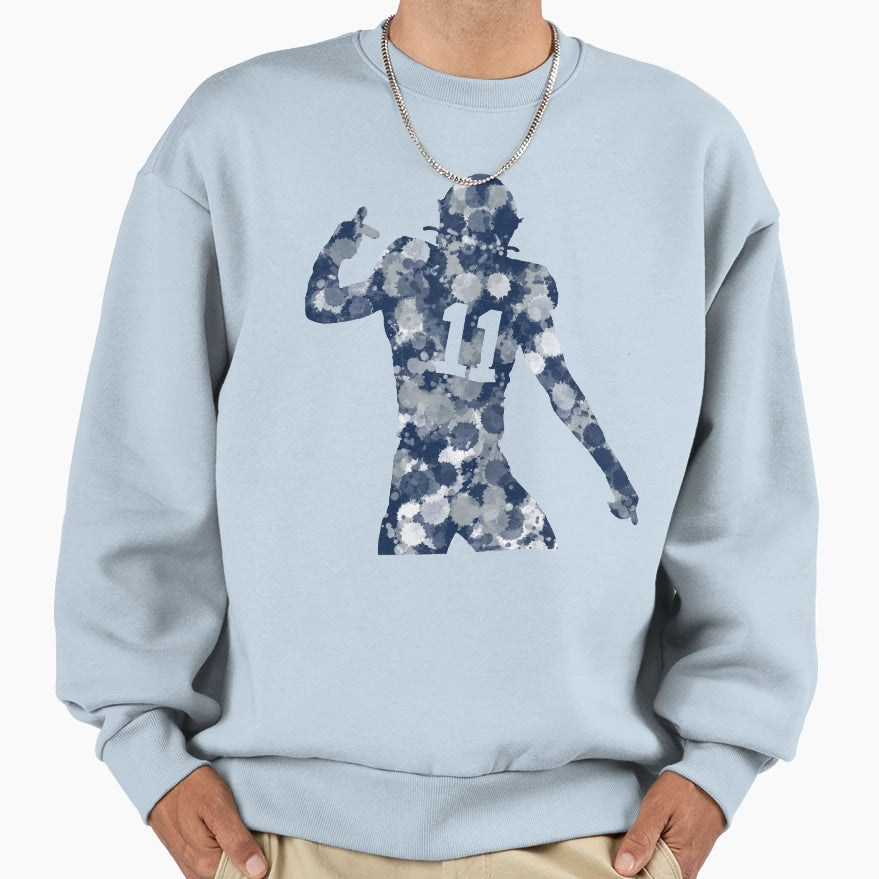 Splatter Parsons Sweatshirt - Minimalist Print for Adults - T-Shirt, Sweatshirt, Hoodie