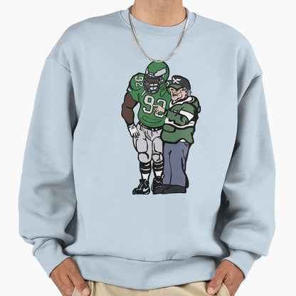 Reggie White Buddy Ryan Sweatshirt - Streetwear Style for Adults - T-Shirt, Sweatshirt, Hoodie