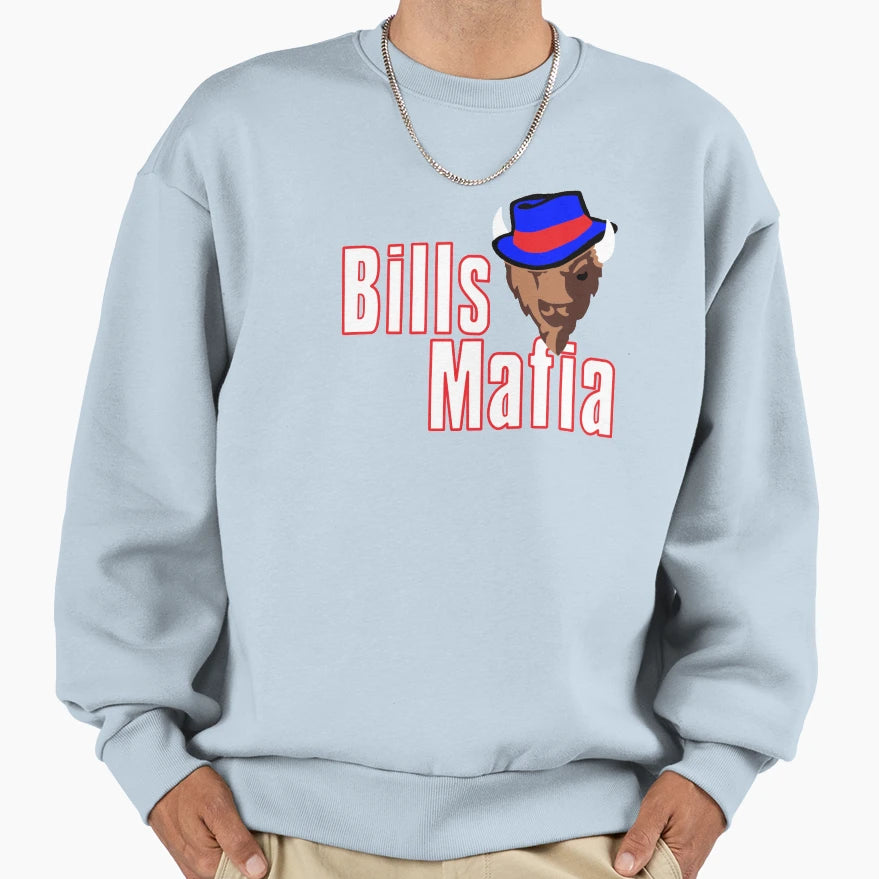 Bills Mafia Sweatshirt - Graphic Print for Adults - T-Shirt, Sweatshirt, Hoodie