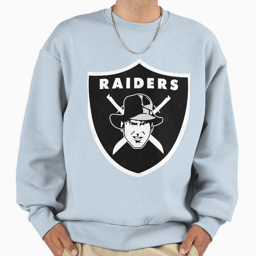 Raiders Indiana Sweatshirt - Aesthetic Graphic Men Women - T-Shirt, Sweatshirt, Hoodie