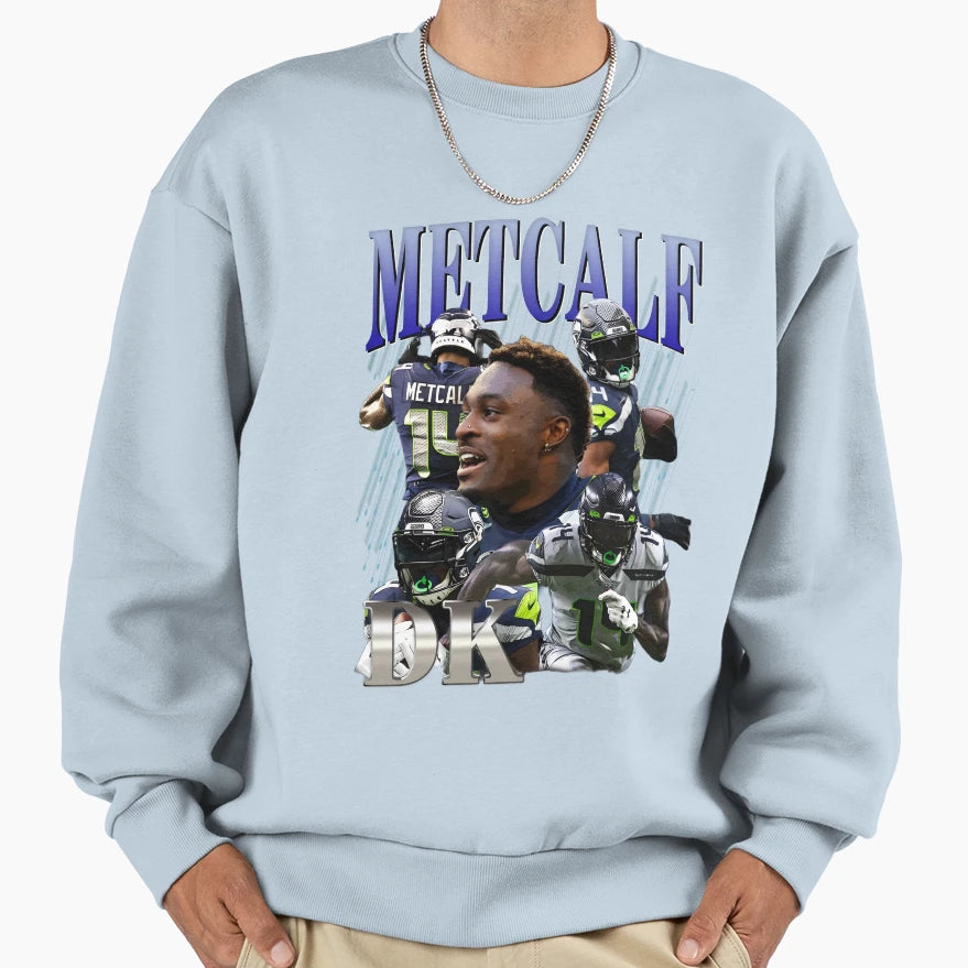 Dk Metcalf Sweatshirt - Aesthetic Graphic Unisex - T-Shirt, Sweatshirt, Hoodie