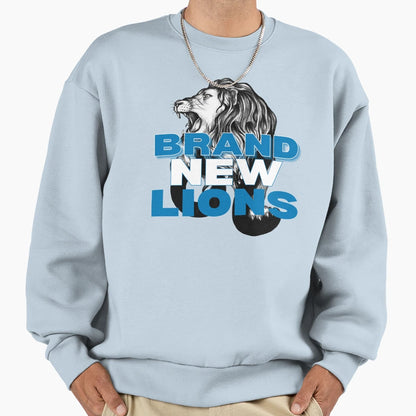 Brand New Lions Detroit Lions Fans Sweatshirt - Trendy Graphic Unisex - T-Shirt, Sweatshirt, Hoodie
