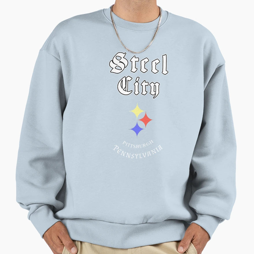 Steel City T-Shirt - Fun Novelty Design for Adults - T-Shirt, Sweatshirt, Hoodie
