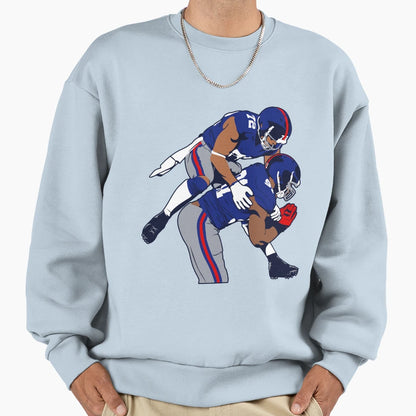 Osi Umenyiora And Justin Tuck Sweatshirt - Trendy Graphic Men Women - T-Shirt, Sweatshirt, Hoodie