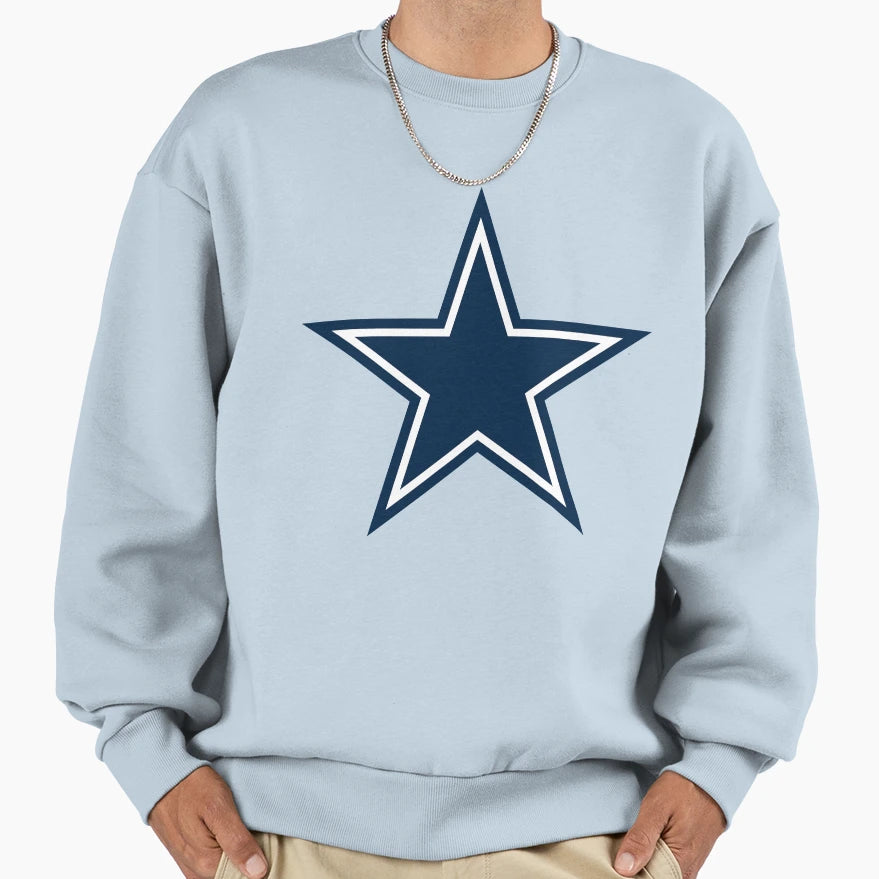 Dallas Icon Sweatshirt - Custom Art Print Men Women - T-Shirt, Sweatshirt, Hoodie