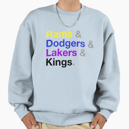La Sports Sweatshirt - Custom Art Print for Adults - T-Shirt, Sweatshirt, Hoodie