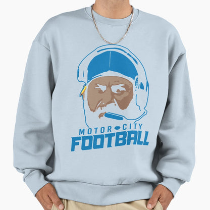 Motor City Football Sweatshirt - Novelty Apparel Men Women - T-Shirt, Sweatshirt, Hoodie