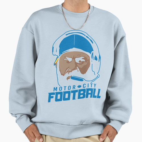 Motor City Football Sweatshirt - Novelty Apparel Men Women - T-Shirt, Sweatshirt, Hoodie