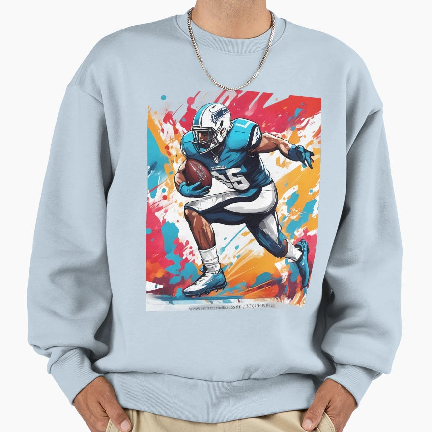 Gridiron American Football Sweatshirt - Fun Novelty Design Unisex - T-Shirt, Sweatshirt, Hoodie
