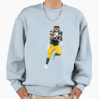 Aaron Jones Sweatshirt - Graphic Print for Adults - T-Shirt, Sweatshirt, Hoodie