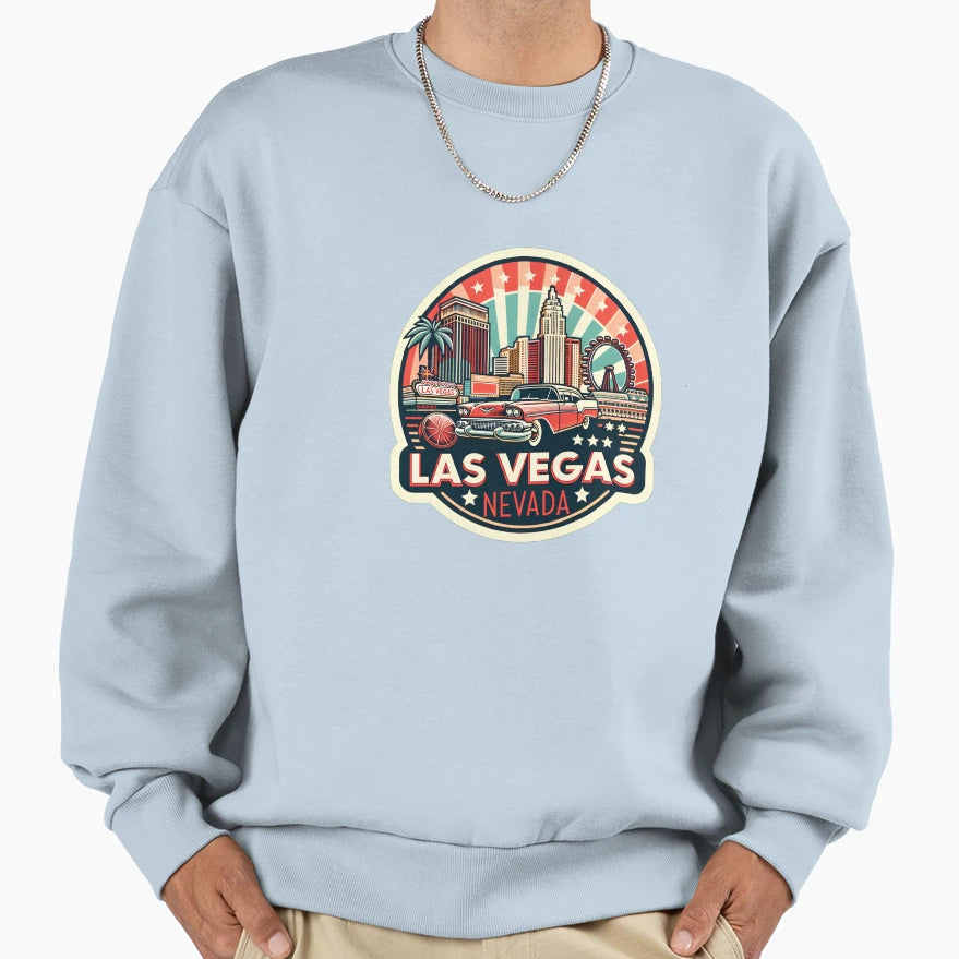 Las Vegas Nevada Sweatshirt - Casual Everyday Wear Men Women - T-Shirt, Sweatshirt, Hoodie