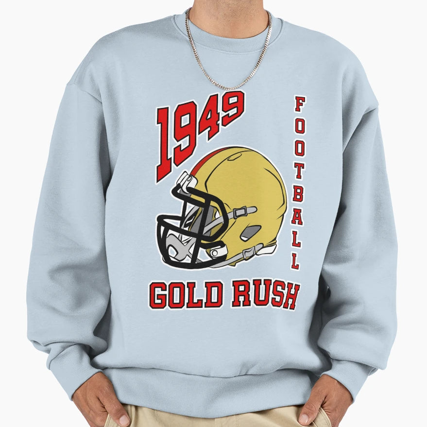 San Francisco Football T-Shirt - Minimalist Print Men Women - T-Shirt, Sweatshirt, Hoodie