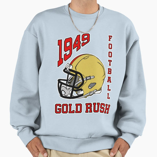 San Francisco Football T-Shirt - Minimalist Print Men Women - T-Shirt, Sweatshirt, Hoodie
