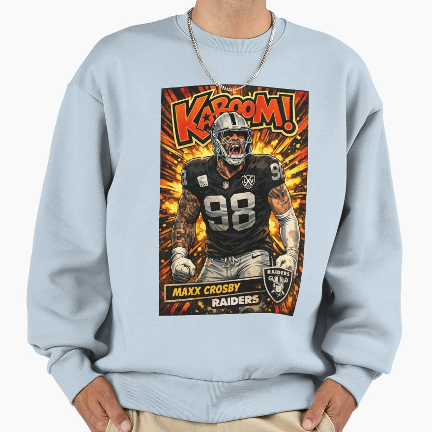 Madd Maxx Ka Boom Variant Sweatshirt - Aesthetic Graphic Men Women - T-Shirt, Sweatshirt, Hoodie