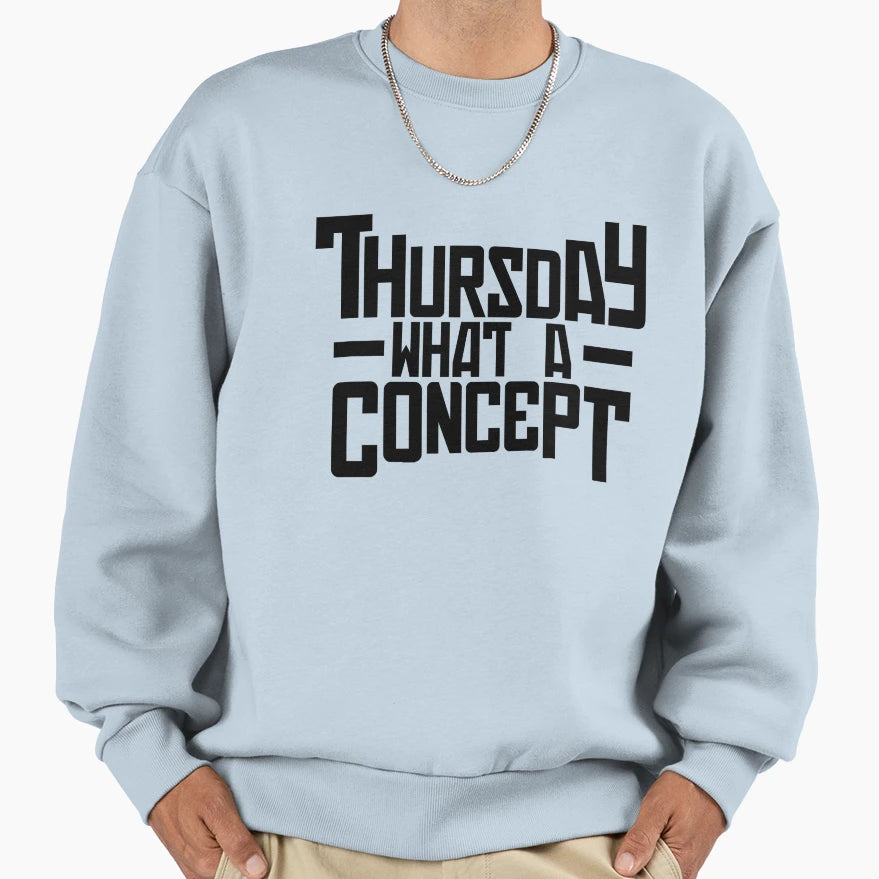 Russian Doll Thursday What Concept Sweatshirt - Aesthetic Graphic Men Women - T-Shirt, Sweatshirt, Hoodie