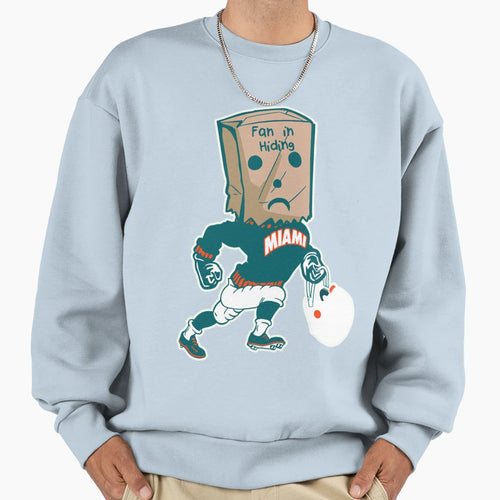 Copy Art Miami Dolphins Sweatshirt - Casual Everyday Wear Men Women - T-Shirt, Sweatshirt, Hoodie