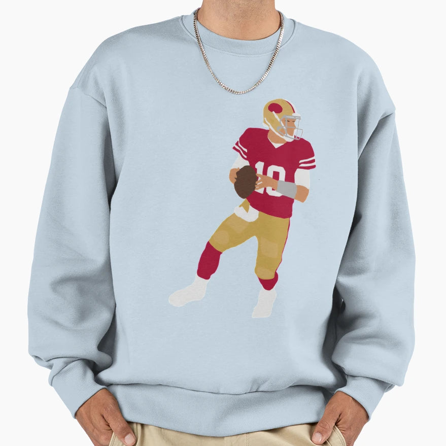 Jimmy G Sweatshirt - Aesthetic Graphic for Adults - T-Shirt, Sweatshirt, Hoodie
