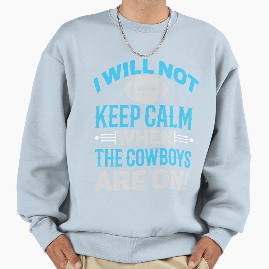Cowboys Fan Football Sweatshirt - Unique Graphic Unisex - T-Shirt, Sweatshirt, Hoodie