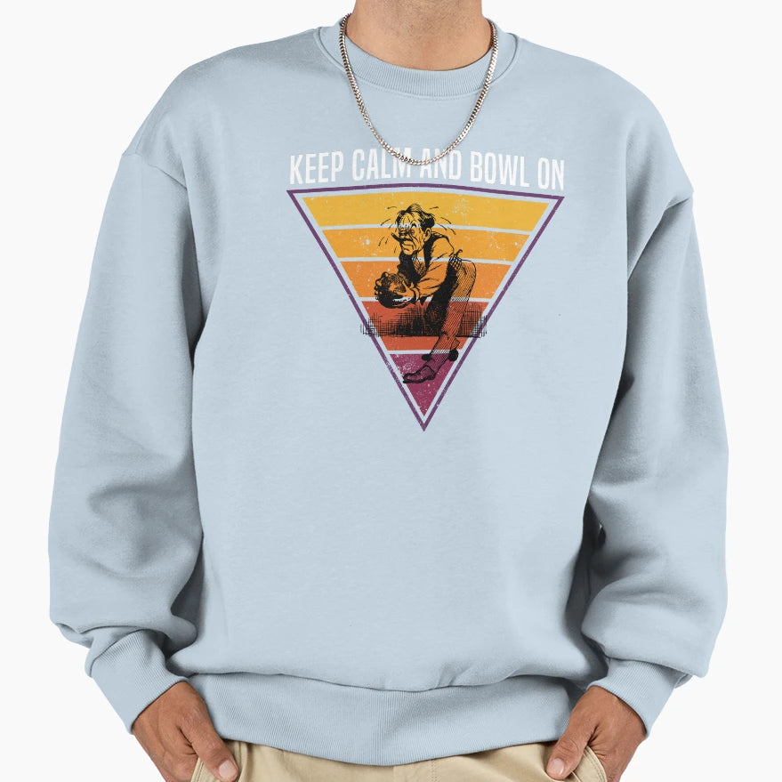 Bowling Hero Champ Sweatshirt - Fun Novelty Design for Adults - T-Shirt, Sweatshirt, Hoodie