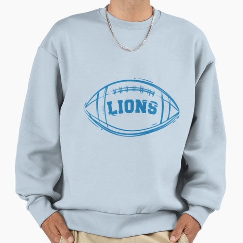 Football Detroit Lions Sweatshirt - Streetwear Style for Adults - T-Shirt, Sweatshirt, Hoodie