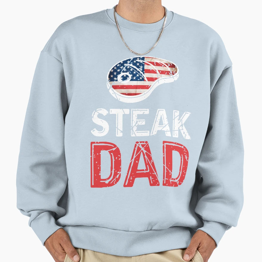 Chef Barbecue Bbq Dad Sweatshirt - Graphic Print Unisex - T-Shirt, Sweatshirt, Hoodie