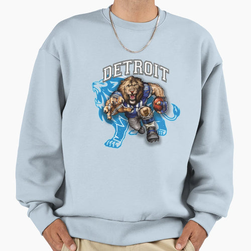 Detroit Football 8 Sweatshirt - Casual Everyday Wear for Adults - T-Shirt, Sweatshirt, Hoodie