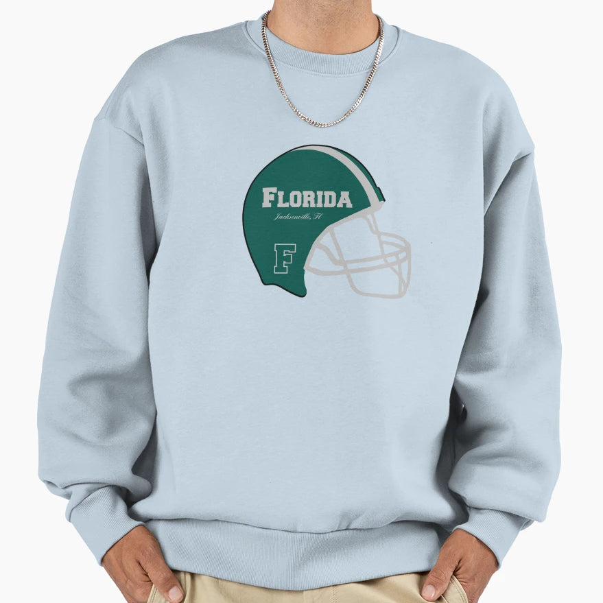 Jacksonville Florida Fl Football Sweatshirt - Minimalist Print Unisex - T-Shirt, Sweatshirt, Hoodie