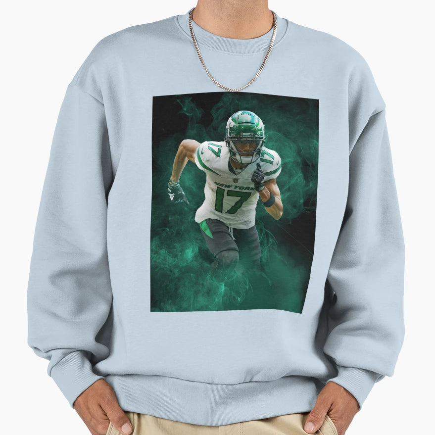 Garrett Wilson New York Sports Art Sweatshirt - Streetwear Style Unisex - T-Shirt, Sweatshirt, Hoodie