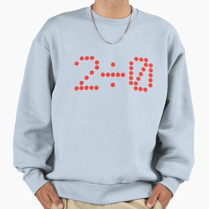 2 0 Two Divided Sweatshirt - Trendy Graphic Men Women - T-Shirt, Sweatshirt, Hoodie