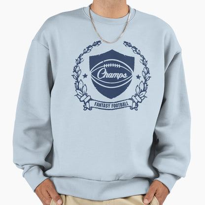 Fantasy Football Champs Celebrate Sweatshirt - Unique Graphic for Adults - T-Shirt, Sweatshirt, Hoodie