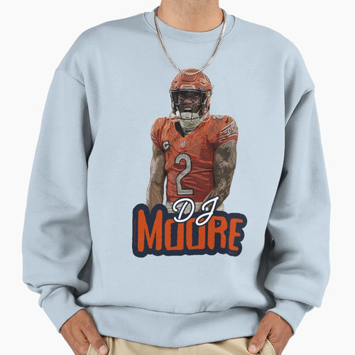Dj Moore Sweatshirt - Minimalist Print for Adults - T-Shirt, Sweatshirt, Hoodie