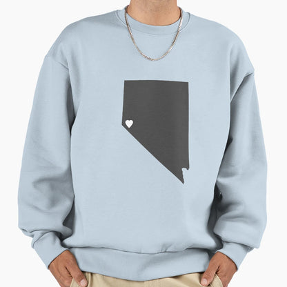 Nevada Charcoal Sweatshirt - Unique Graphic Men Women - T-Shirt, Sweatshirt, Hoodie