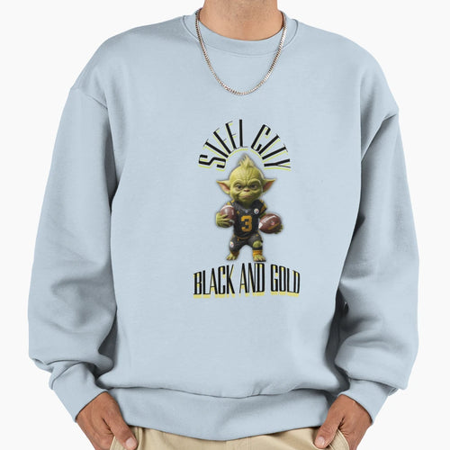 Steel City Black And Gold Sweatshirt - Graphic Print Men Women - T-Shirt, Sweatshirt, Hoodie