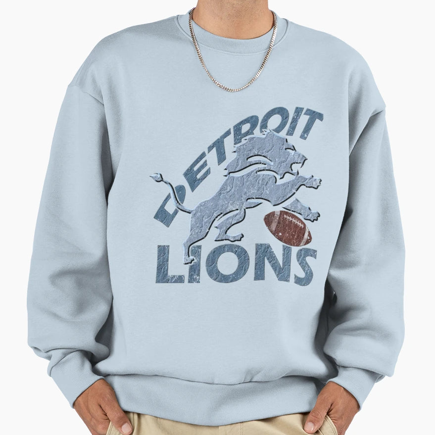 Football Detroit Lions Sweatshirt - Trendy Graphic for Adults - T-Shirt, Sweatshirt, Hoodie