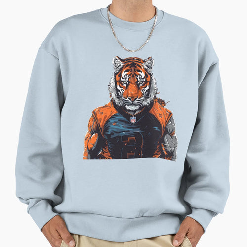 Bengal Tiger Cincinnati Sweatshirt - Casual Everyday Wear for Adults - T-Shirt, Sweatshirt, Hoodie