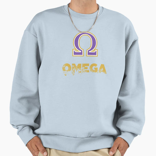 Bruh Omega Que Dawg Royal Sweatshirt - Casual Everyday Wear Men Women - T-Shirt, Sweatshirt, Hoodie