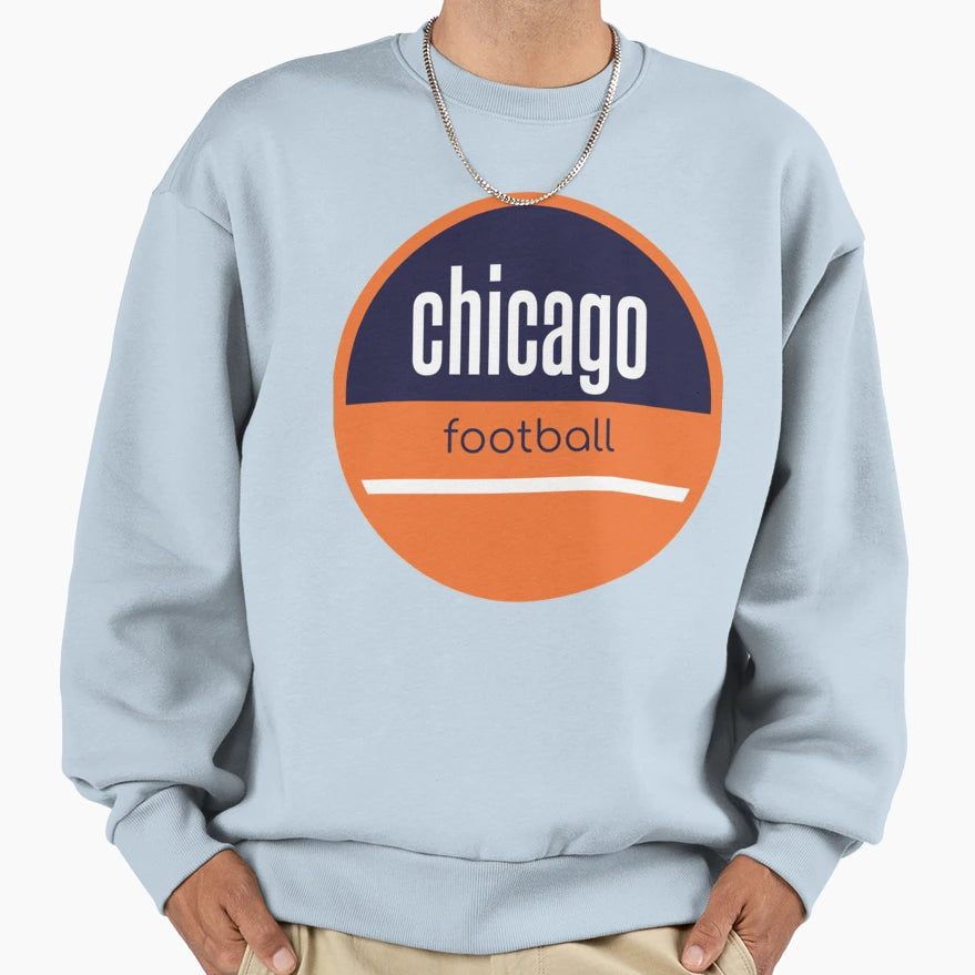 Chicago Football Sweatshirt - Minimalist Print Unisex - T-Shirt, Sweatshirt, Hoodie
