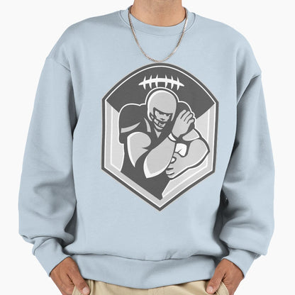 American Gridiron Football Player Sweatshirt - Custom Art Print Unisex - T-Shirt, Sweatshirt, Hoodie
