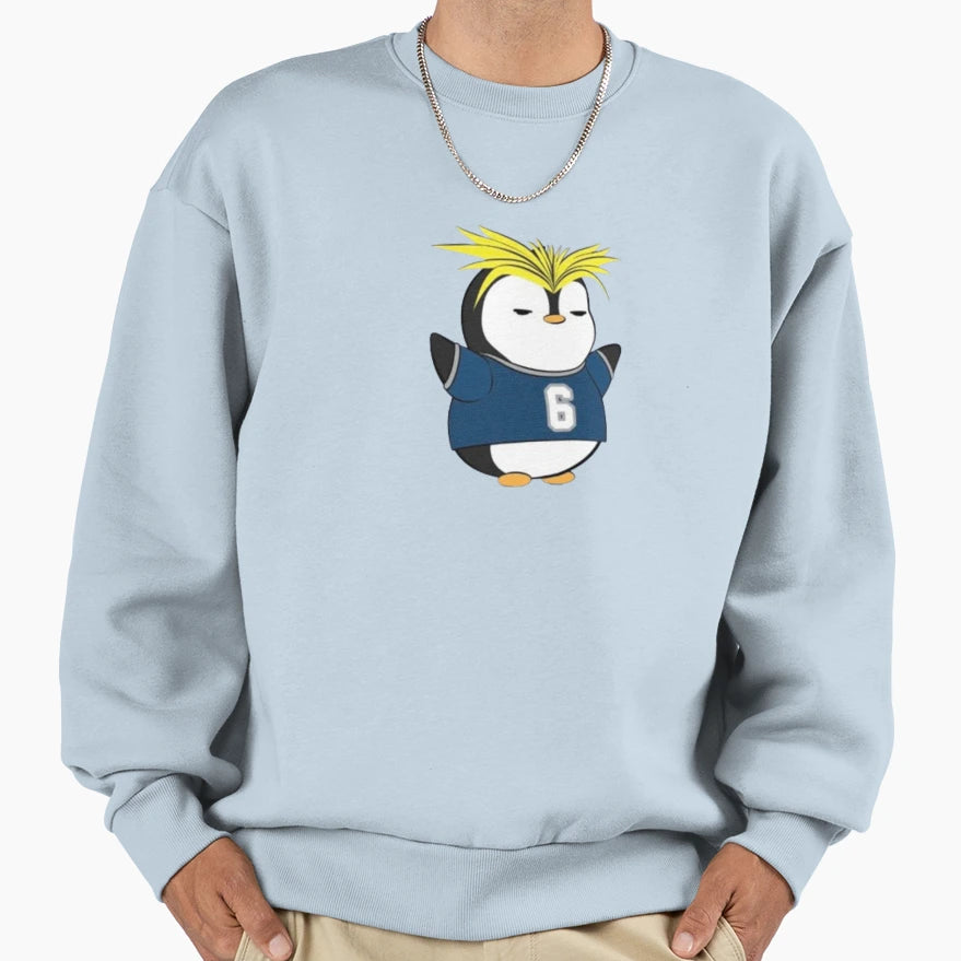 Penguin Varsity Sweatshirt - Trendy Graphic Unisex - T-Shirt, Sweatshirt, Hoodie