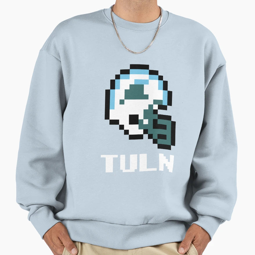 Tulane Green Wave Tecmo Super Bowl Sweatshirt - Streetwear Style Men Women - T-Shirt, Sweatshirt, Hoodie